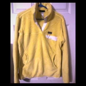 Yellow Patagonia pullover